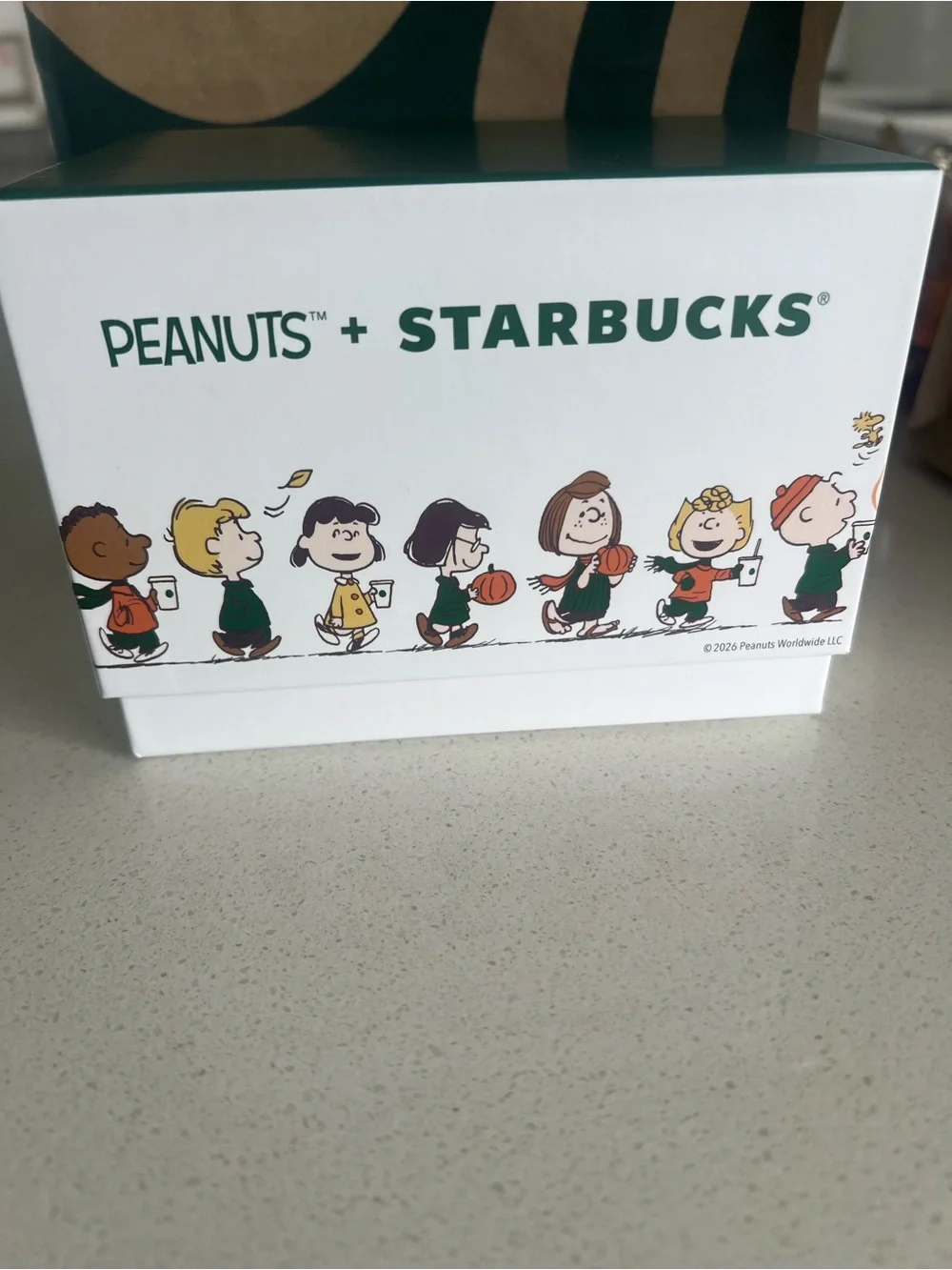 Brand new Peanuts x Starbucks collectible mug